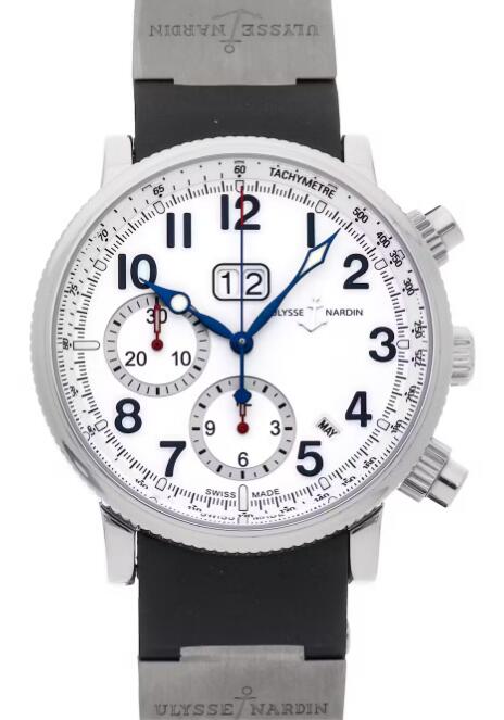 Review Best Ulysse Nardin Marine Annual Calendar Chronograph 513-22 watches sale